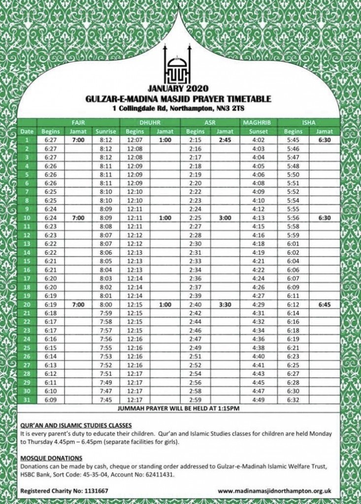 pray_timetable